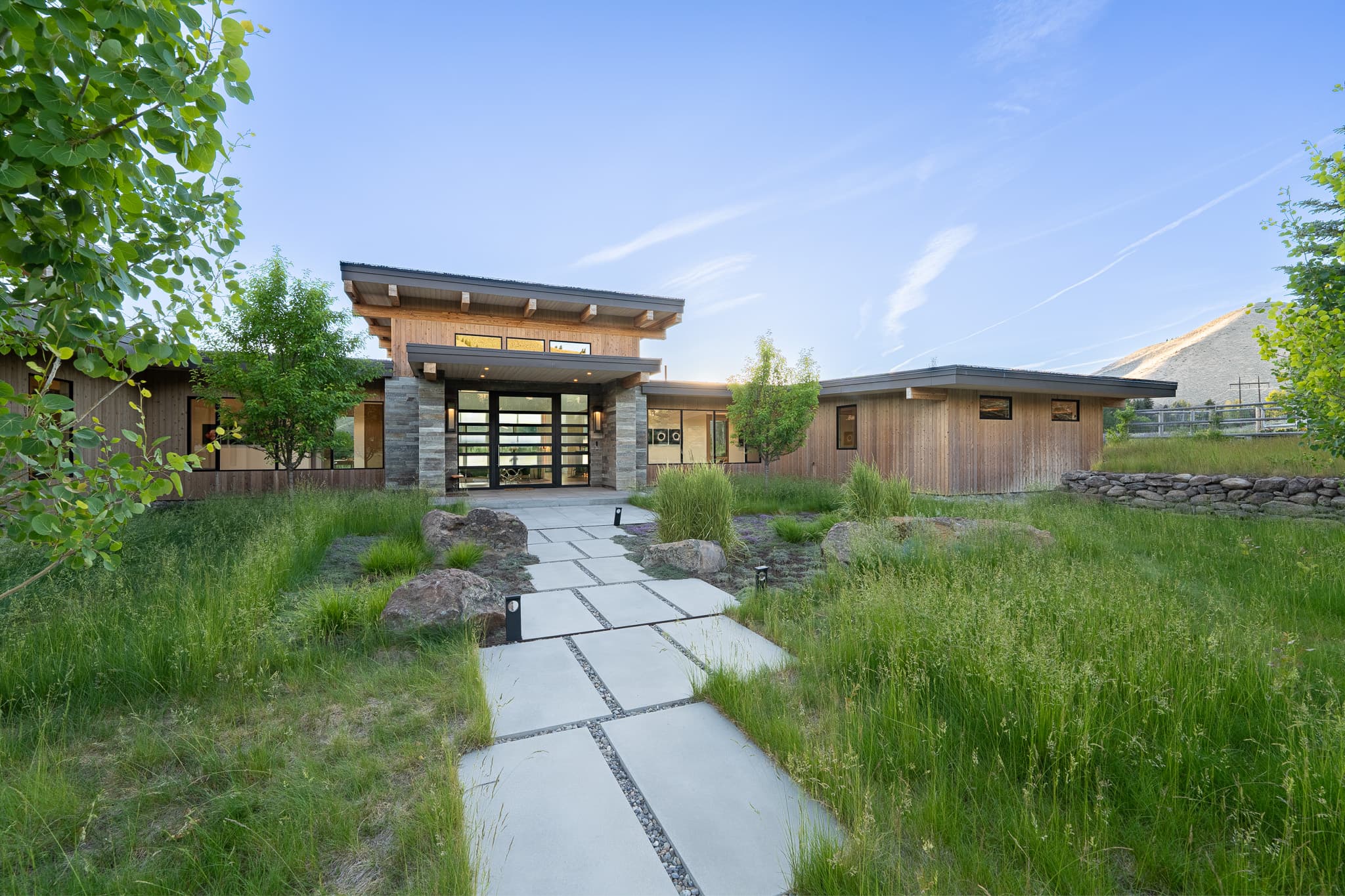 Exterior entryway